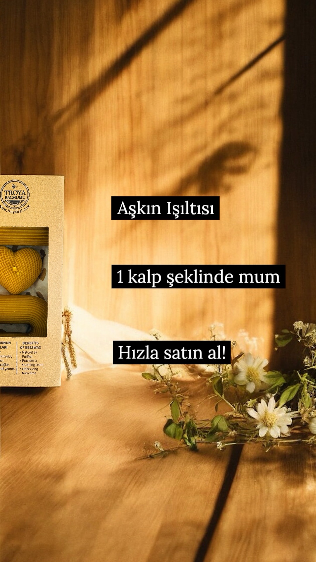 Troya I Love You Balmumu